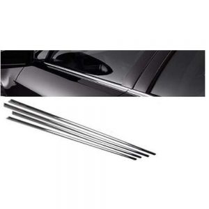 Window Lower Garnish Stainless Steel Chrome Finish Exterior for KUV 100